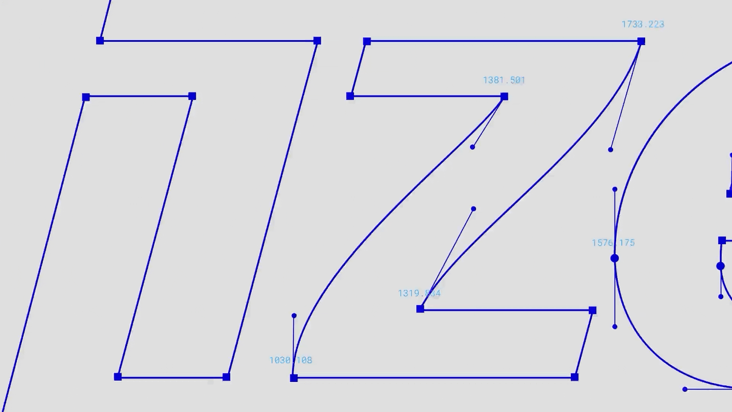 Pfizer logo in blue letterform