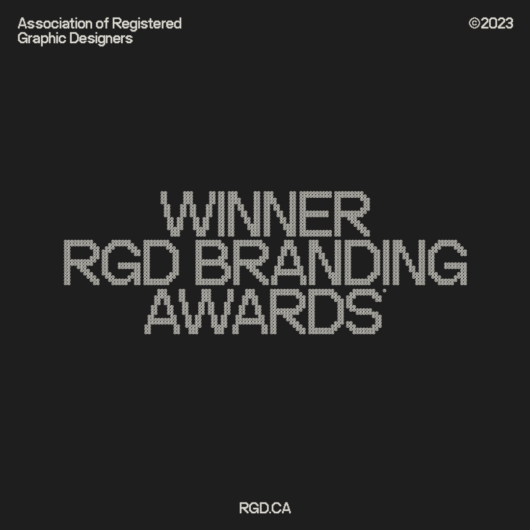 Winner RGD Branding Awards